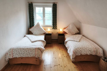 Ferienwohnung unter dem Dach bei Michael Eilenberger: Landhaus Eylenbergk in Holzhau